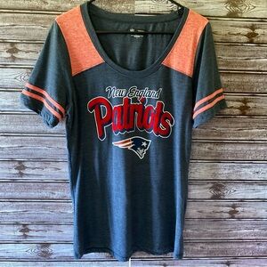 NWT NFL Team Apparel New England Patriots Short-Sleeved‎ Tee Size L